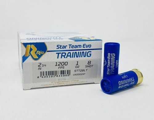 Rio Star Team Evo Training Lead Shot 12 Gauge Ammo 25 Round Box