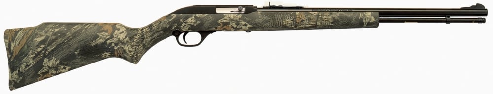 Marlin Model 60C Semi Auto Rimfire Rifle .22 LR 19 Barrel 14 Rounds Realtree Hardwoods Camo Synthetic Stock Blued Finish