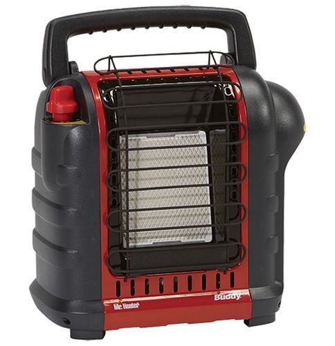 Mr. Heater MH9BX Buddy Heaters Portable Propane Heater Black/Red