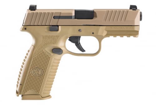 FN 509 Flat Dark Earth No Manual Safety 10+1 9mm Pistol