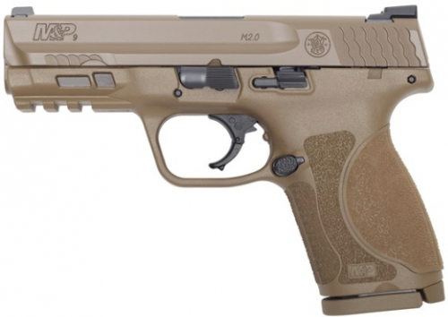 Smith Wesson MP 9 M2.0 Compact Flat Dark Earth 9mm Pistol 12458