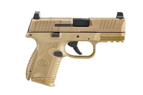 FN 509 Compact MRD Flat Dark Earth 15+1 Capacity 3.7 9mm Pistol