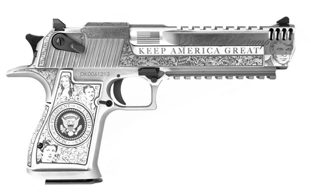 Magnum Research Desert Eagle MK XIX Trump 50AE 6SS DE50SRMBC1 | 7+