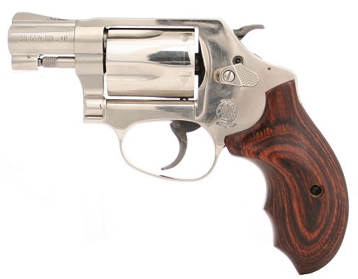 Smith Wesson Model 36 Nickel 1.875