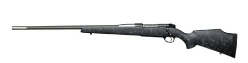 Weatherby Mark V Accumark Bolt 257 Weatherby Magnum 26 3+1 Syn Black w/Gray Spiderweb Stock LH