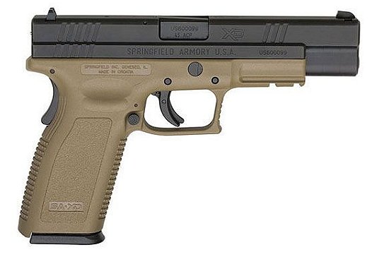 Springfield Armory XD9657SP06 XD Compact 45 ACP 5 10+1 Poly Grip Blk/DE