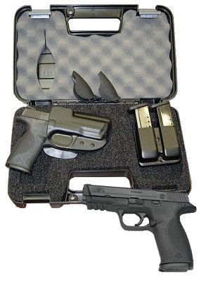 Smith & Wesson 10 + 1 Round 40S&W w/4 1/4 Barrel/Holster/Ma