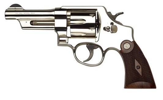 Smith & Wesson 6 Round Classic 45 ACP w/4 Barrel & Nickel F