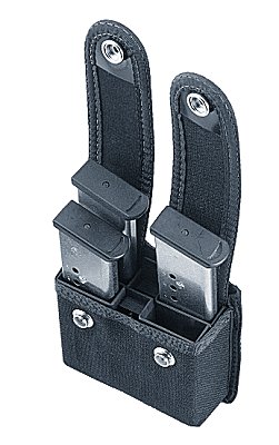 U. Mikes MAG POUCH DBLE SNG-LINE BLK