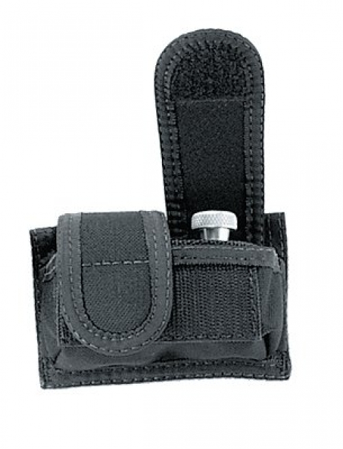 U. Mikes DBL SPDLDR POUCH VELCRO Black