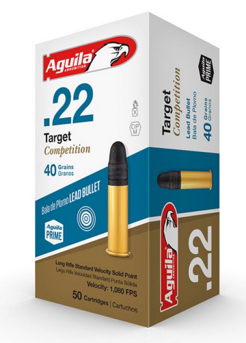 Aguila Target Competition .22 LR  40GR 50rd box