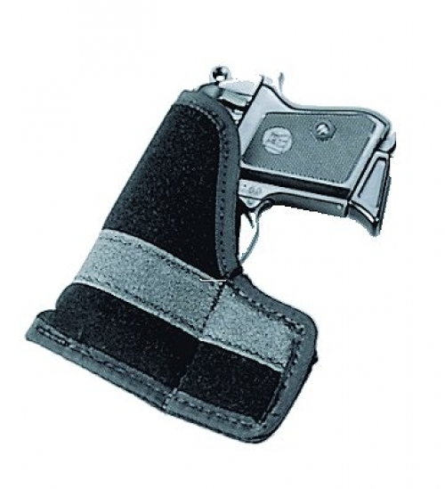 Uncle Mikes Inside The Pocket Holster OWB Size 01, Black Suede, Ambidextrous