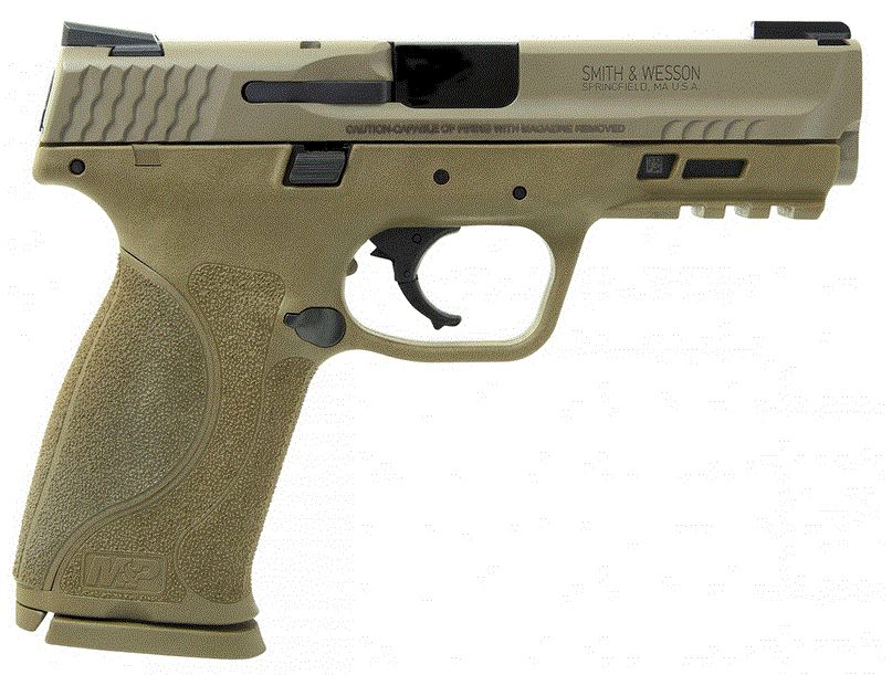 Smith Wesson MP 9 M2.0 Truglo TFX Sights Flat Dark Earth 9mm