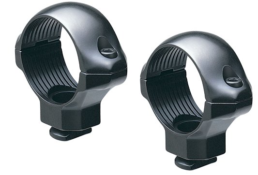 Millett Turn-In Ring Mounts w/Black Finish