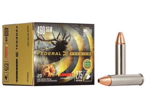 Federal Premium Barnes Expander .460 S&W Ammo 275 Gr 20 Round Box