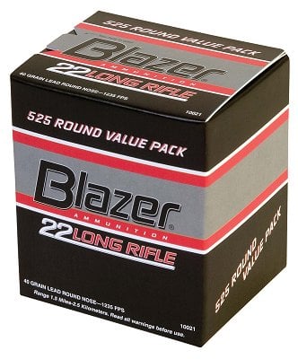 CCI .22 LR 40 Grain Lead Round Nose 525 round