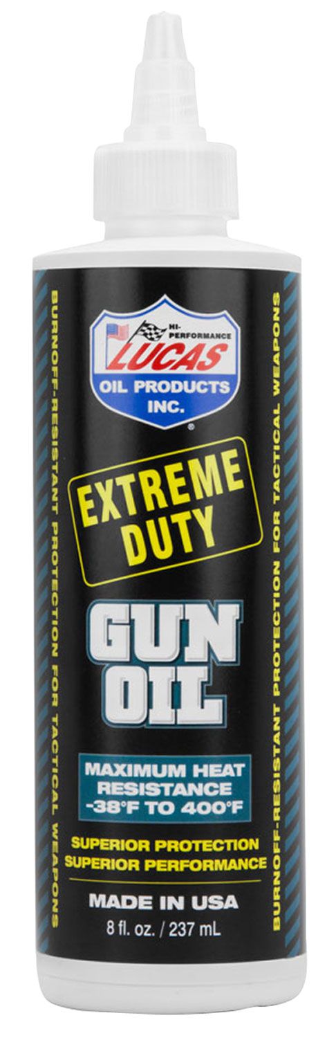 Lucas Oil Extreme Duty Gun Oil 8 oz Squeeze Bottle