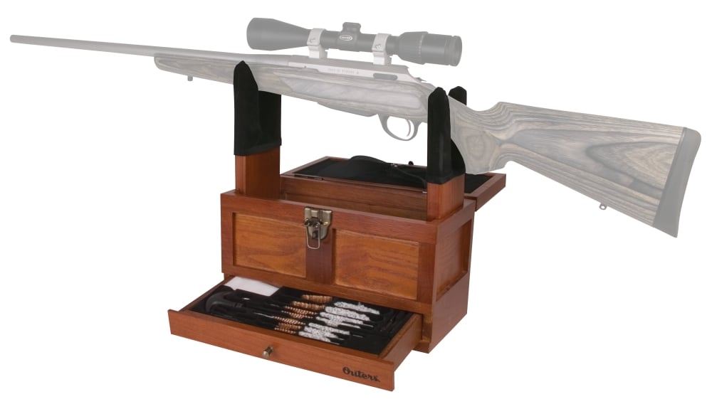 Outers 25 Piece Universal Wood Gun Cleaning Box