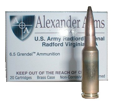 Alexander Arms 6.5 Grendel 90 Grain TNT Hollow Point 20/Box