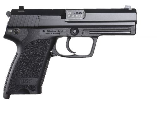 Heckler & Koch H&K USP V1 .45 ACP 4.41 10+1 (2) Black Blued Steel Slide Black Polymer Grip