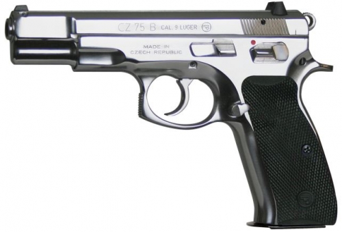 CZ-USA CZ 75 B 16+1 9mm 4.6 Polished Stainless