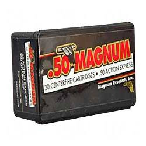 Magnum Research Ammo 50AE 350gr  JSP 20rd box