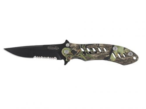 Remington Black Blade Folding Knife w/Mossy Oak Obsession Ha
