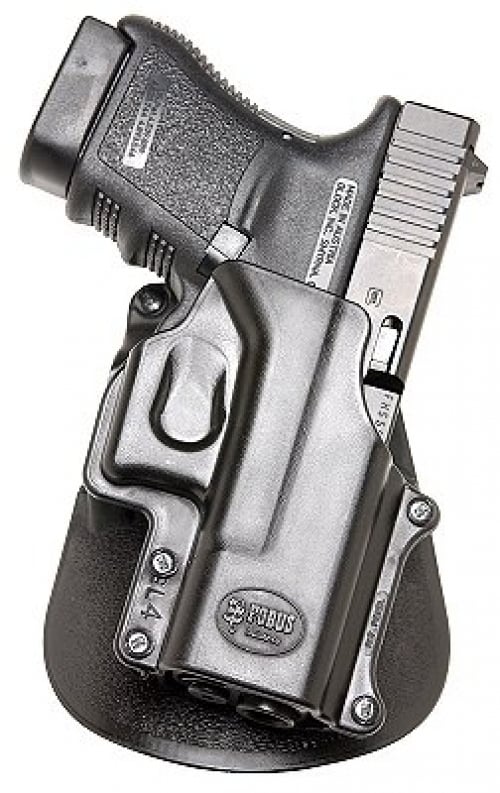 Fobus Standard Belt Paddle Fits Glock 29/30/39 Plastic Black