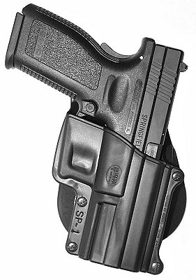 Fobus Standard Belt Paddle Springfield XD/XD(M) HS 2000 9/40/357 Plastic Black