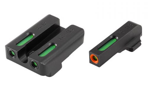 TruGlo TFX Pro Square for Sig P-Series with #6 Front & #8 Rear Tritium/Fiber Optic Handgun Sight