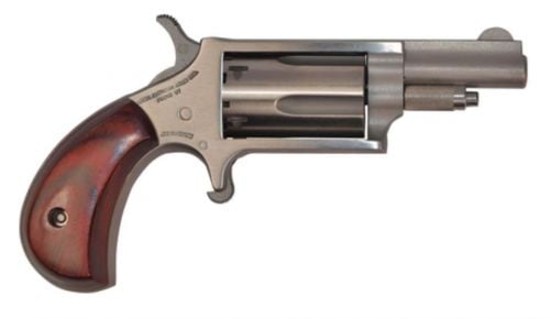 North American Arms Mini Rosewood/Stainless 1.63 22 WMR Revolver