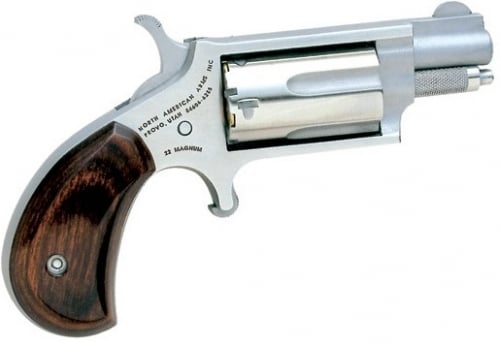 North American Arms Mini Combo Rosewood Grip 1.125 22 Long Rifle / 22 Magnum / 22 WMR Revolver