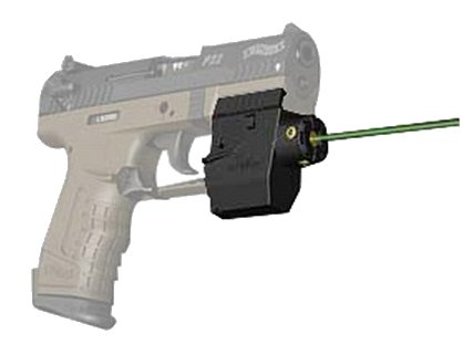 Viridian Green Laser For Walther P22 w/3.4 & 5 Barrel