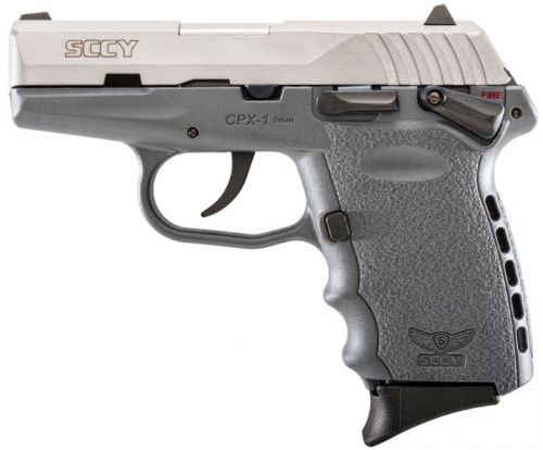 SCCY CPX-1 Sniper Gray/Stainless 9mm Pistol
