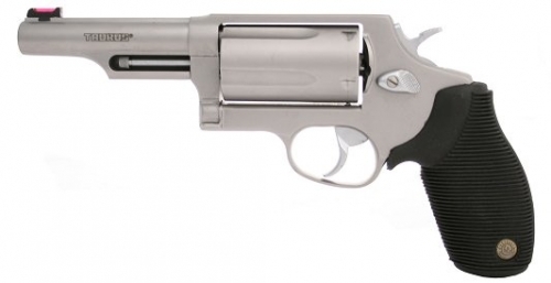 Taurus Judge Magnum Exclusive Stainless 4 410/45 Long Colt Revolver