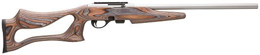 Remington 597 .22 LR w/Stainless 20 Heavy Barrel & Camo Laminated