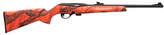 Remington 597 .22 LR w/20 Barrel & Mossy Oak Blaze Orange Stock