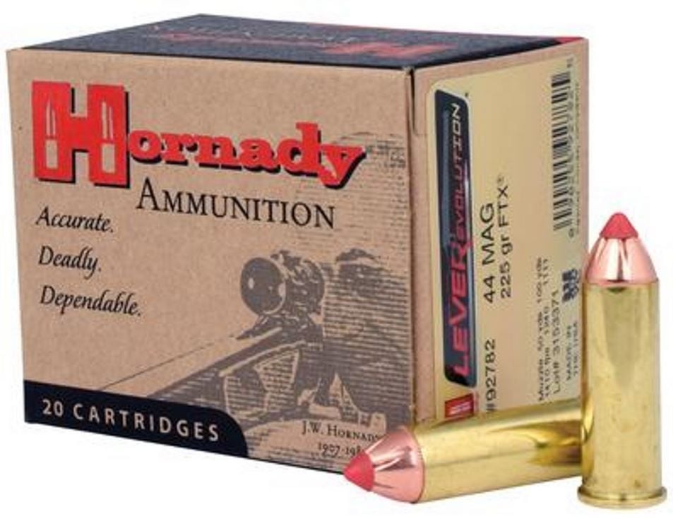 Hornady LEVEREVOLUTION 44 MAG 225GR FTX 20rd box