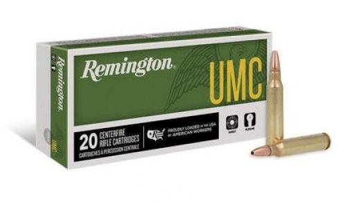 Remington .223 Remington 62 Grain Close Tip Flat Base