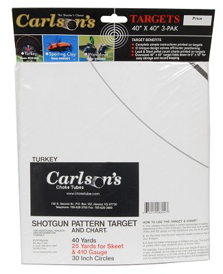 Carlsons 3 Pack 40X40 Turkey Patterning Targets