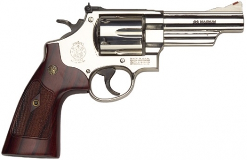 Smith & Wesson Model 29 Nickel 4 44mag Revolver