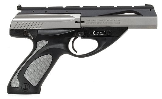 Beretta NEOS .22 LR 4.5 Stainless Deluxe GRIP