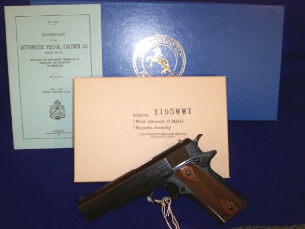 Colt WWI 45acp 1911 5