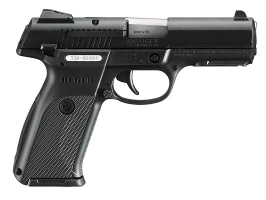 Ruger SR9 9mm Black Stainless