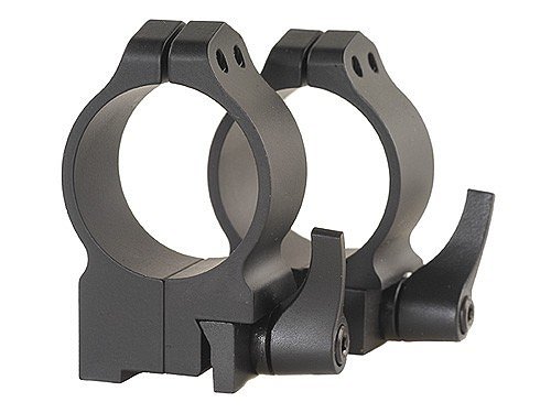 Warne 30MM High Matte Quick Detach Ruger 77 Rings