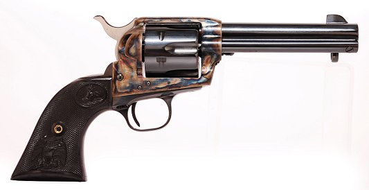 Colt 6 Round Color Case Blue 44-40 Frontier Six Shooter4.75