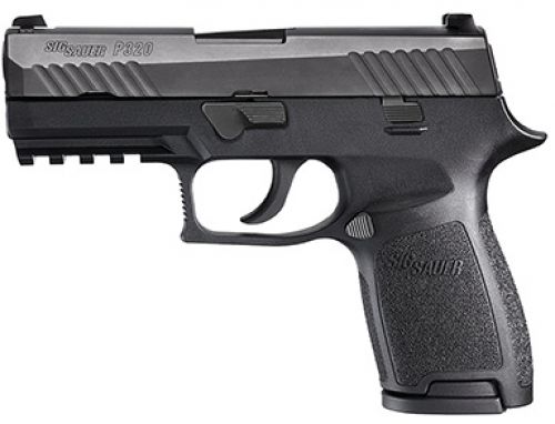 Sig Sauer 320 9MM Striker Action SLITE 10R Black