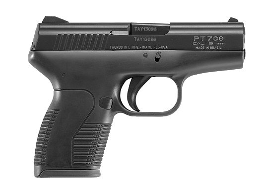 Taurus 709 9mm Slim Frame Compact w/3 Barrel/Blued Finish 7+1