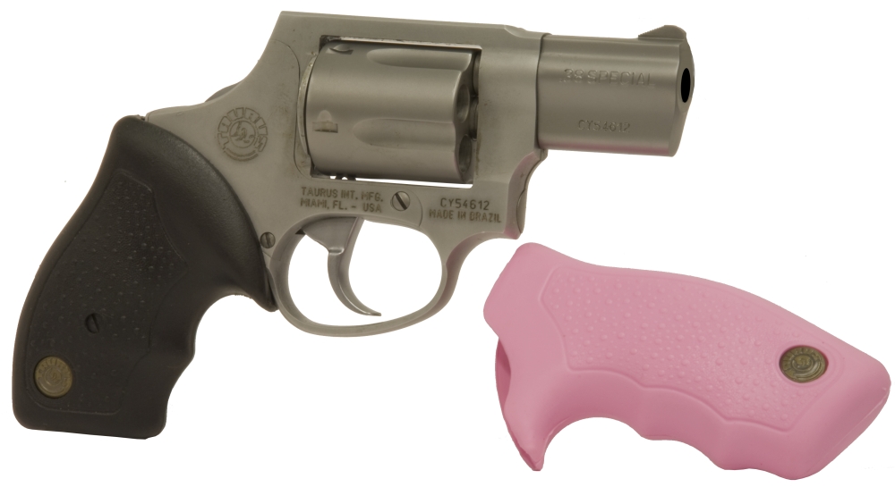 Taurus Model 85 Ultra-Lite Stainless/Pink 38 Special Revolver