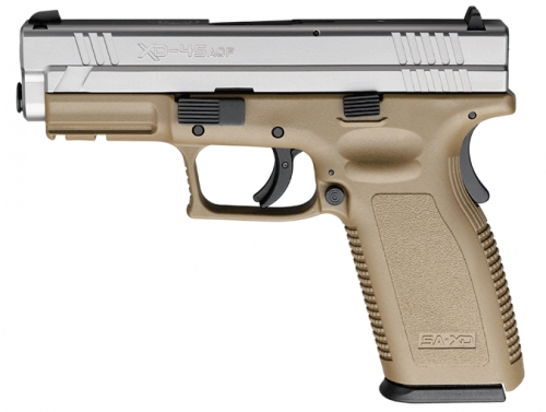 Springfield Armory XD9163SP06 XD Service w/NS 45 ACP 4 10+1 Poly Grip DET/SS